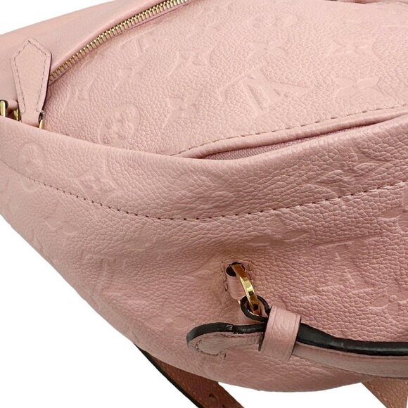 Louis Vuitton Sorbonne Monogram Empreinte Leather Backpack Pink - Picture 4 of 11